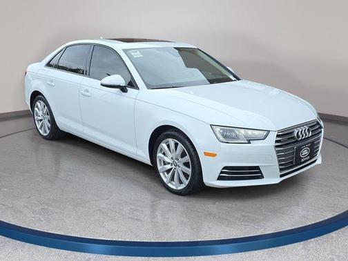 Glacier White Metallic 2017 Audi A4 2.0T Premium