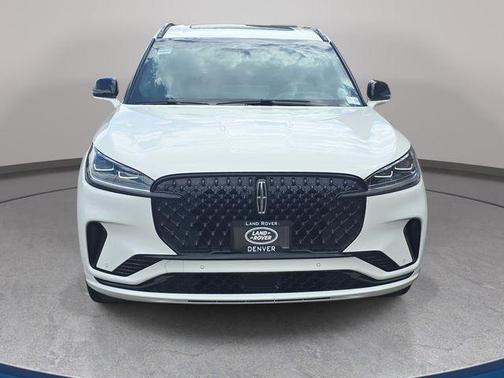 Pristine White 2025 Lincoln Aviator Black Label AWD