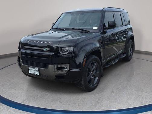 Santorini Black 2024 Land Rover Defender P400 X-Dynamic SE