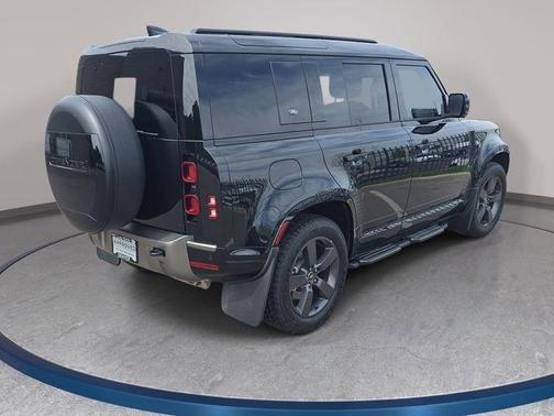 Santorini Black 2024 Land Rover Defender P400 X-Dynamic SE