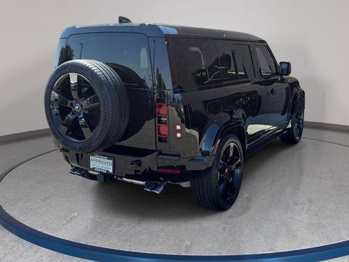 Santorini Black 2025 Land Rover Defender P500 X-Dynamic SE