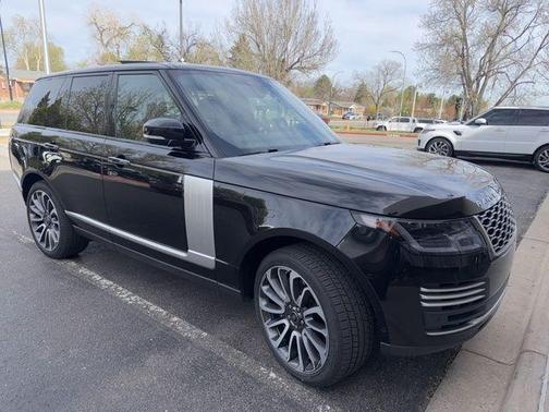 Santorini Black 2019 Land Rover Range Rover 5.0L V8 Supercharged Autobiography
