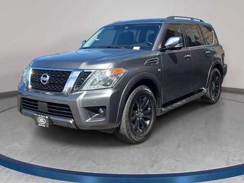 Gun Metallic 2019 Nissan Armada Platinum