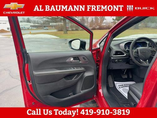 Red 2026 Chrysler Pacifica Select AWD