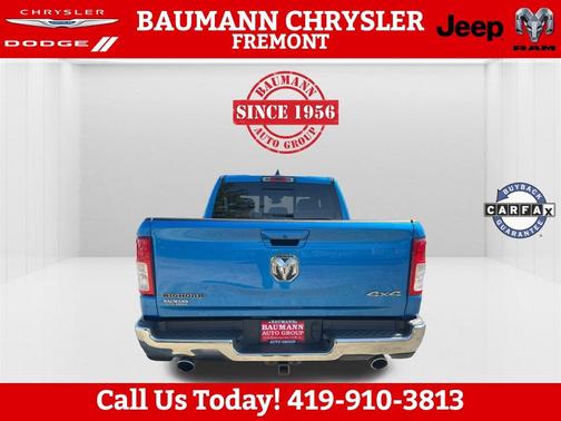 Hydro Blue Pearlcoat 2021 RAM 1500 Big Horn