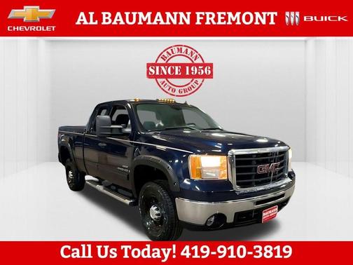 Midnight Blue Metallic 2009 GMC Sierra 2500 SLE