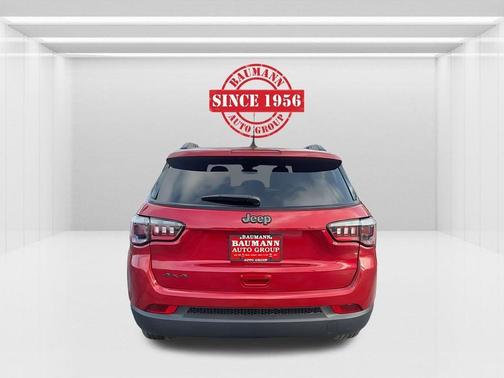 Red 2026 Jeep Compass Latitude