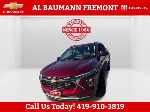 Crimson Metallic 2025 Chevrolet Trax LT