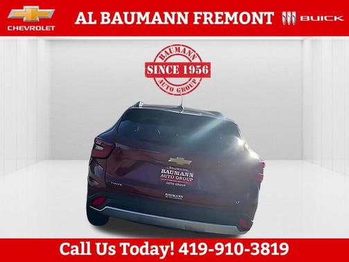 Crimson Metallic 2025 Chevrolet Trax LT