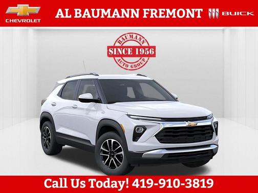 Summit White 2026 Chevrolet Trailblazer LT