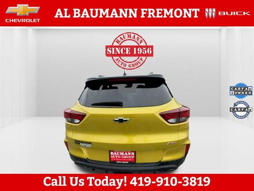 Nitro Yellow 2023 Chevrolet Trailblazer RS