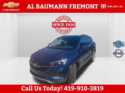 Sapphire Metallic 2023 Buick Encore GX Essence
