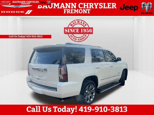White Diamond Tri-Coat 2015 GMC Yukon Denali