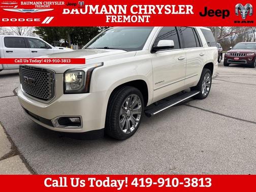 White Diamond Tri-Coat 2015 GMC Yukon Denali