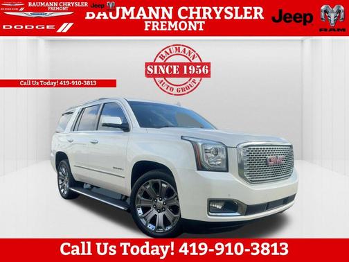 White Diamond Tri-Coat 2015 GMC Yukon Denali