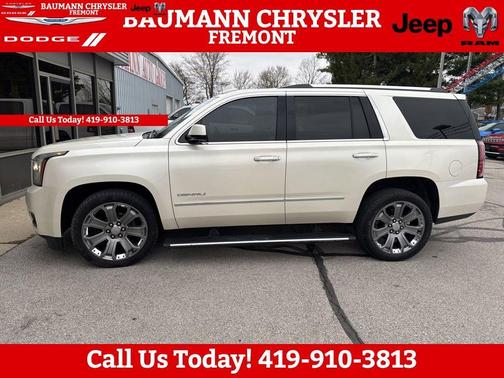 White Diamond Tri-Coat 2015 GMC Yukon Denali