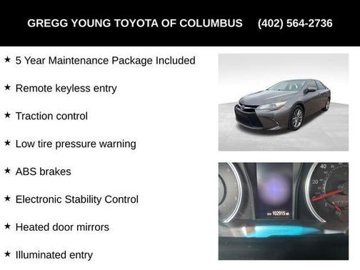 2015 Toyota Camry SE