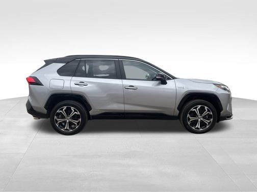 Silver Sky Metallic/Midnight Black Metallic 2024 Toyota RAV4 Prime XSE