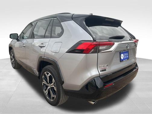 Silver Sky Metallic/Midnight Black Metallic 2024 Toyota RAV4 Prime XSE