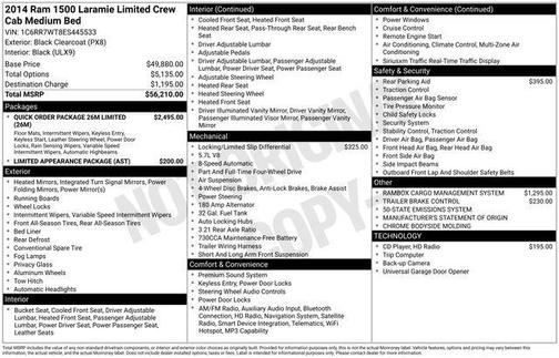 2014 RAM 1500 Longhorn
