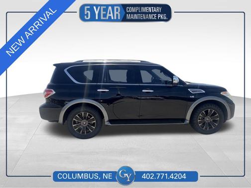 Super Black 2018 Nissan Armada Platinum