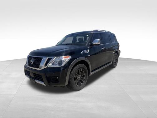 Super Black 2018 Nissan Armada Platinum