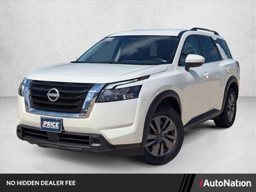 Glacier White 2025 Nissan Pathfinder SV FWD