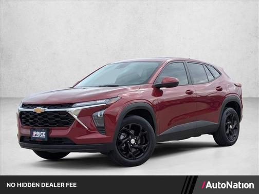 Crimson Metallic 2025 Chevrolet Trax LS
