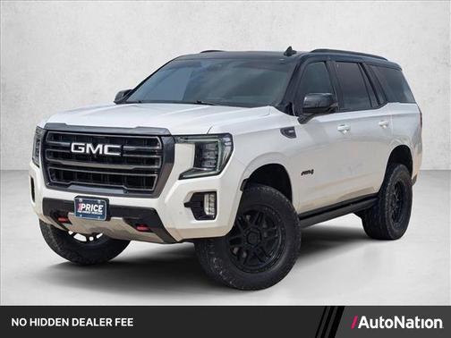 Summit White 2023 GMC Yukon 4WD AT4