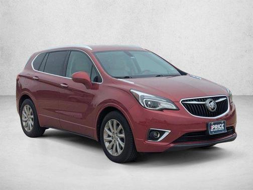 Chili Red Metallic 2019 Buick Envision Essence