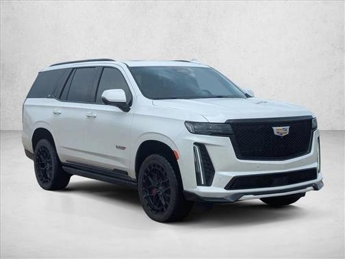 Crystal White Tricoat 2023 Cadillac Escalade V-Series