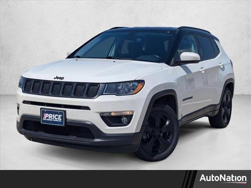 White Clearcoat 2020 Jeep Compass Latitude