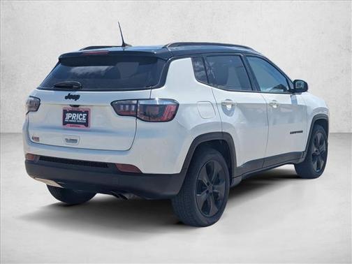 White Clearcoat 2020 Jeep Compass Latitude