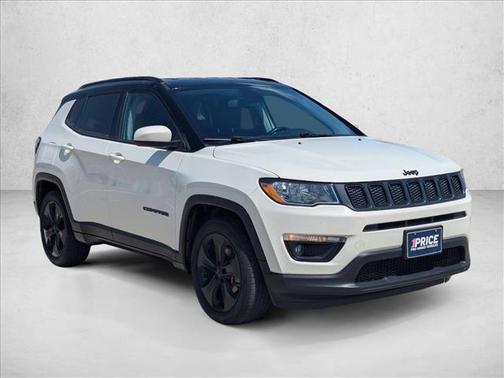 White Clearcoat 2020 Jeep Compass Latitude