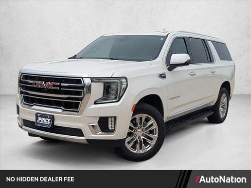 White Frost Tricoat 2022 GMC Yukon XL SLT