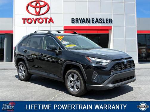 Midnight Black Metallic 2022 Toyota RAV4 Hybrid XLE