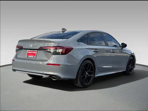 Gray 2025 Honda Civic Sport