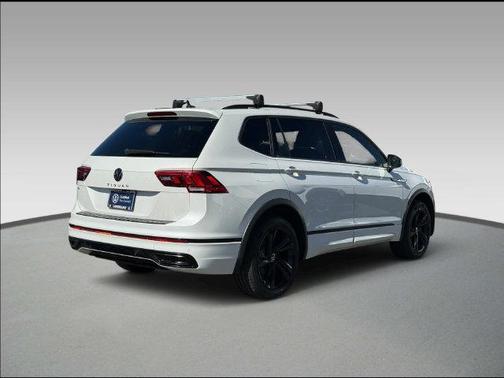 Opal White Pearl 2023 Volkswagen Tiguan 2.0T SE R-Line Black