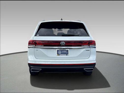 Pure White 2025 Volkswagen Atlas 2.0T SE