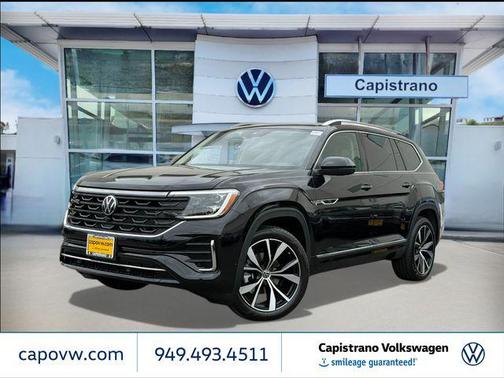 Deep Black 2026 Volkswagen Atlas 2.0T SEL Premium R-Line 4MOTION