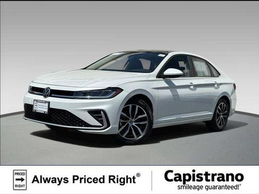 Opal White 2025 Volkswagen Jetta 1.5T SE