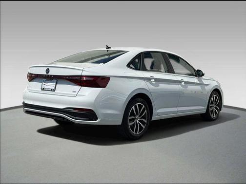Opal White 2025 Volkswagen Jetta 1.5T SE