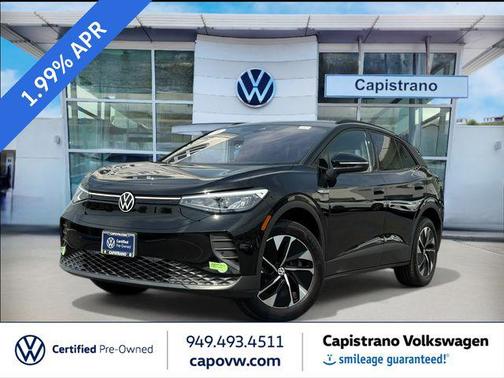 Black Metallic 2022 Volkswagen ID.4 AWD Pro