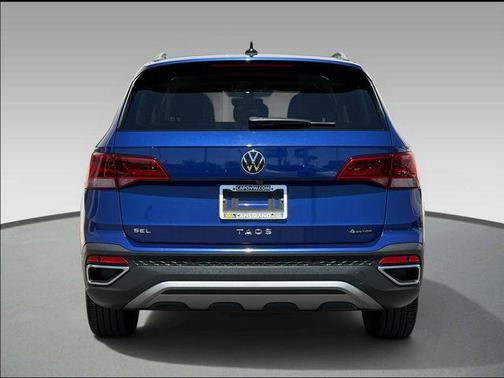 Blue Metallic 2022 Volkswagen Taos 1.5T SEL