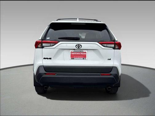 Super White 2020 Toyota RAV4 LE