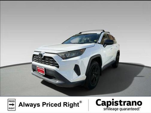 Super White 2020 Toyota RAV4 LE