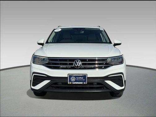 Pure White 2023 Volkswagen Tiguan 2.0T S