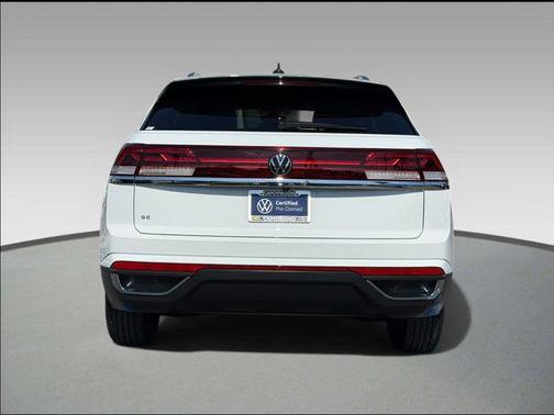 Pure White 2025 Volkswagen Atlas Cross Sport 2.0T SE