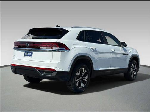 Pure White 2025 Volkswagen Atlas Cross Sport 2.0T SE