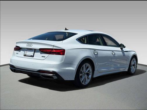 Glacier White Metallic 2023 Audi A5 Sportback Premium Plus